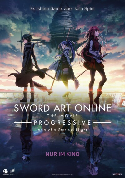 Filmplakat ANIME NIGHT Sword Art Online the Movie -Progressive- Aria of a Starless Night