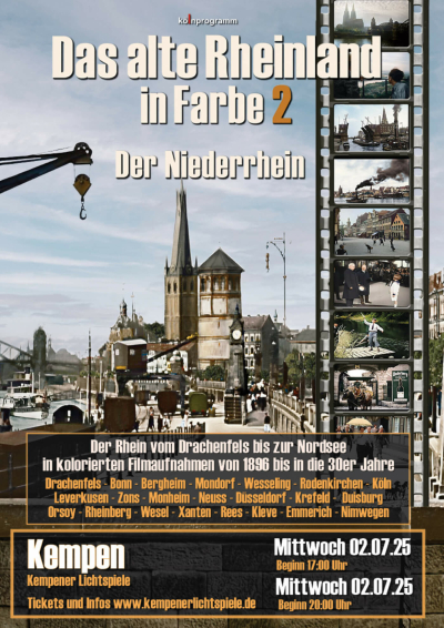 Filmplakat Das alte Rheinland in Farbe 2 - Der Niederrhein
